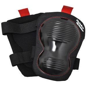 Rodillera c/capsula Negra de hule flexible