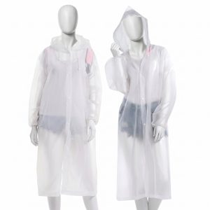 Gabardina Transparente - Material EVA